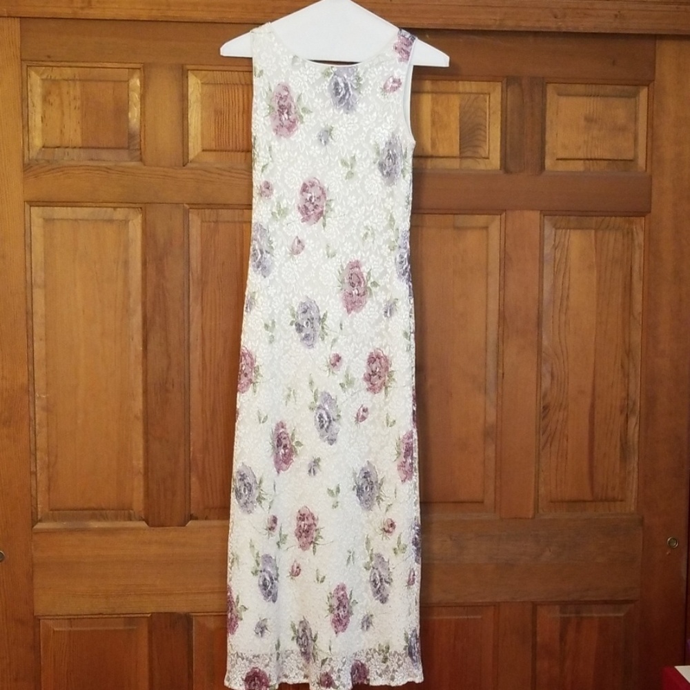 Shar Ade lace floral dress